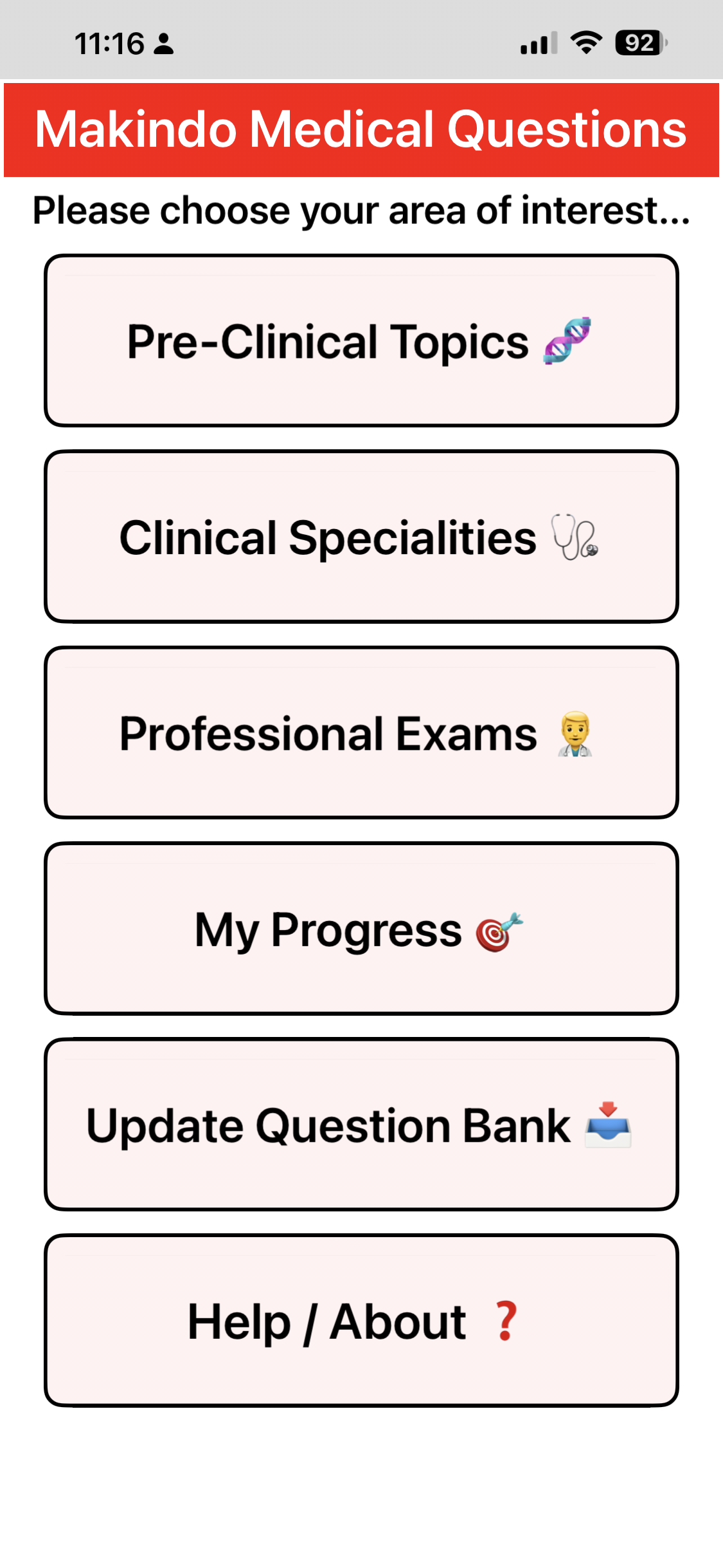 Makindo Medicine app screenshot