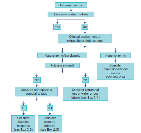 Hypernatraemia Pathophysiology Diagram
